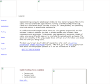 Tablet Screenshot of cablecad.com